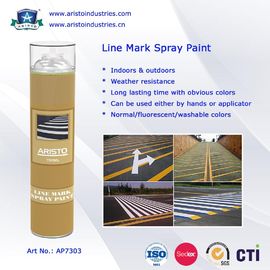 Linha acrílica resistência do tempo da pintura de pulverizador 750ml da marcação do assoalho do aerossol/estrada de Mark