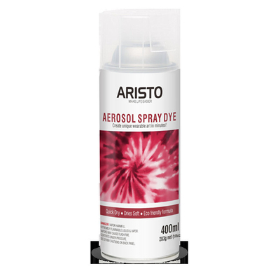 Aristo Tie Fabric Dye Spray Upholstery Coating For Various DIY T Shirt Easily