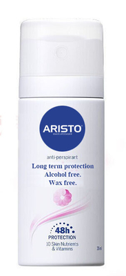 Os produtos dos cuidados pessoais de Aristo enceram o anti OEM sem álcool livre do pulverizador 150ml de Perspirant