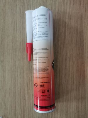 0 Propriedades de flacidez mm Adesivo poliuretano selante cinza para aplicações industriais e pesadas