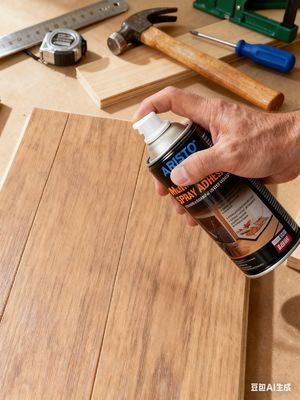 Adesivo de pulverização acrílico permanente não tóxico para ligação forte e durável em projetos artesanais e DIY