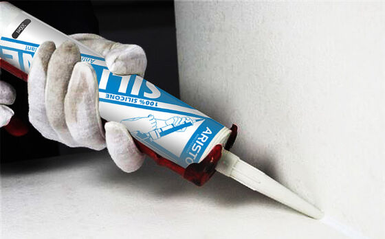 5-10 Minutos Tempo da Pele Silenciante Impermeável de Silicone Resistente a UV com cura completa de 24 horas para uso interno e externo