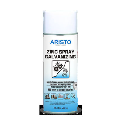 Pulverizador frio 400ml do revestimento protetor de pintura rica da pintura à pistola do zinco da galvanização/zinco